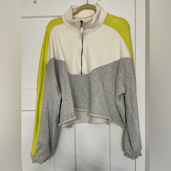 Free People Tops - Free People Movement Split Second Half Zip Pullover